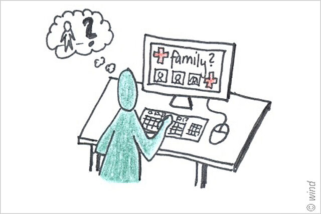 Trace the Face - Online-Suche mit Fotos